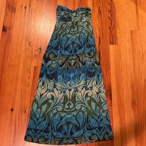 Soma strapless maxi dress